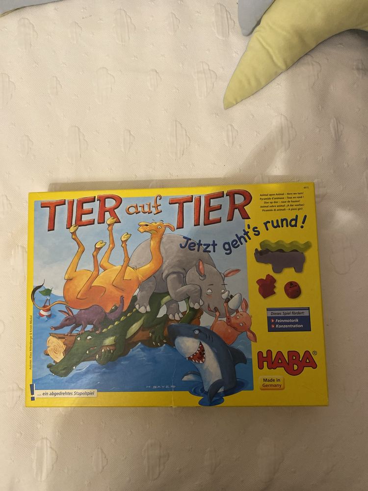 jogo infantil Tier auf Tier Haba