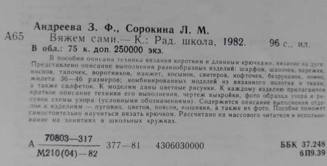 Вяжем сами книга