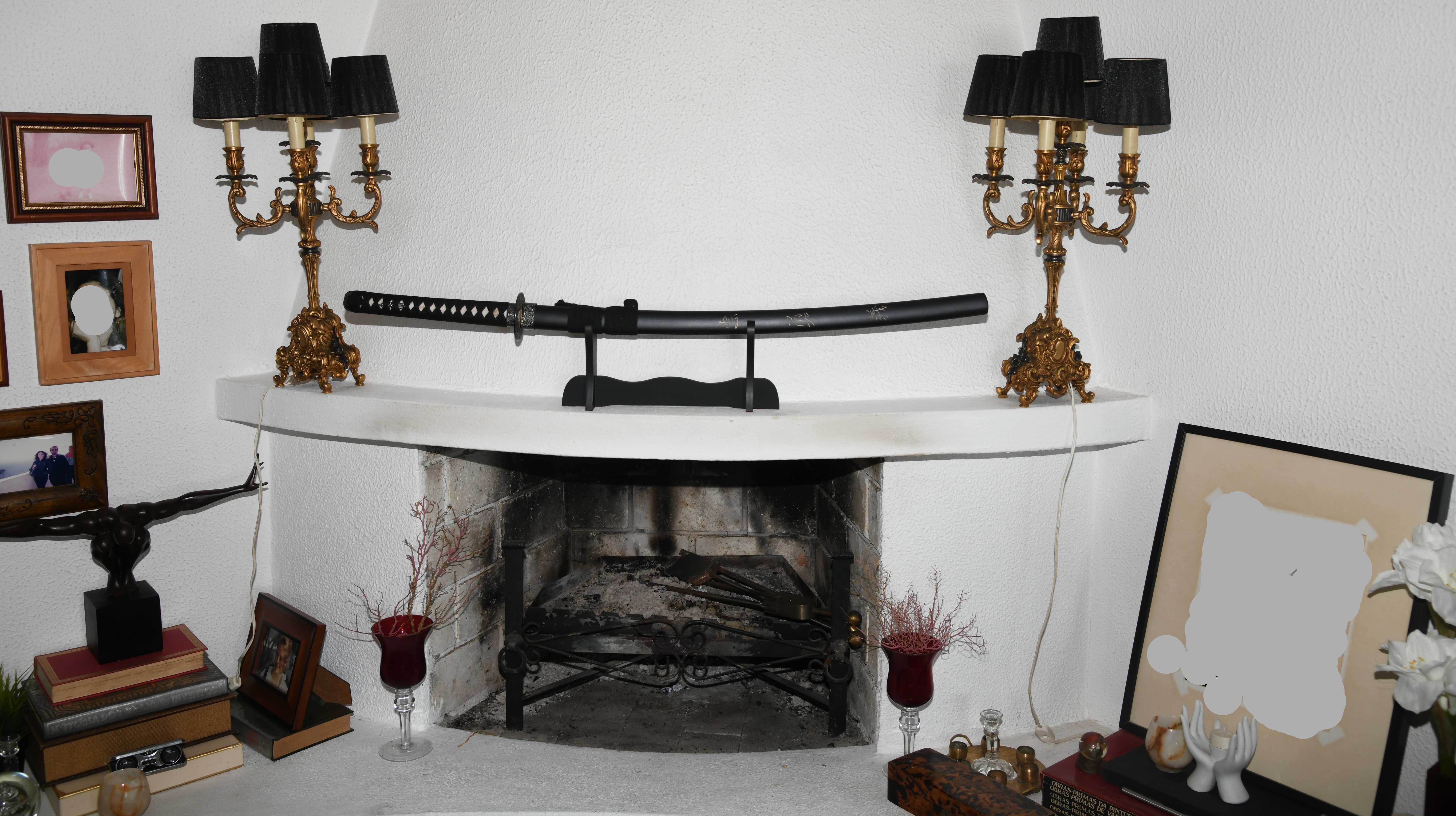Espada Katana Samurai Honra, Coragem e Lealdade