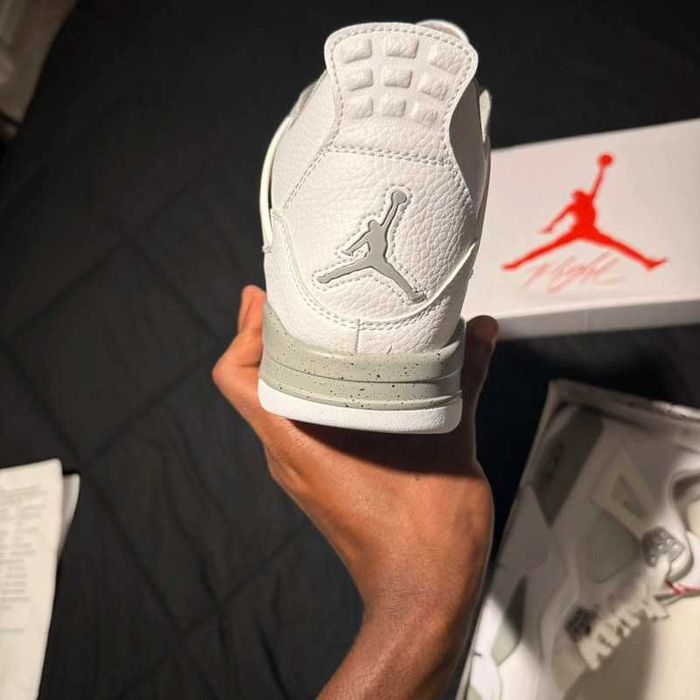 "Buty damskie Trampki" Jordan_4_Retro_White_Oreo R.46