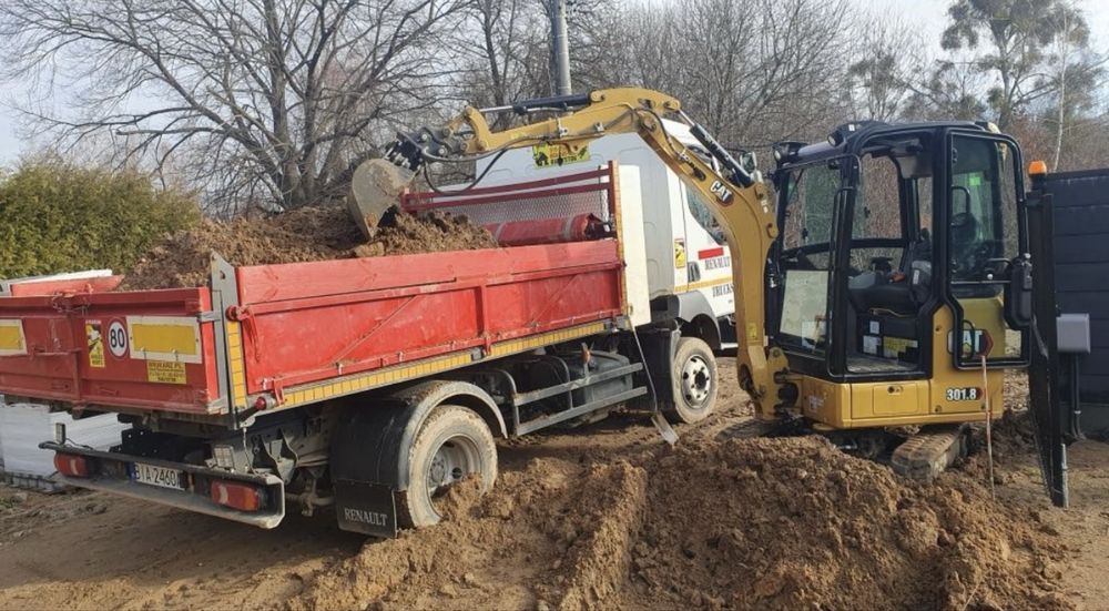 Minikoparka Cat 2T