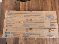 Toner Konica Minolta bizhub TN514Y żółty  TN514M czerwony TN514C