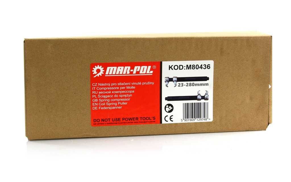MAR-POL Ściągacz Do Sprężyn Amortyzatora Mechaniczny 23-280mm M80436