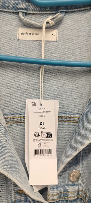 Unikat Nowa kurtka jeansowa Matrioszka Nazad CCCP Vintage 80 ,90 te