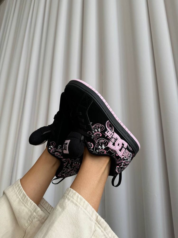 Кросівки DC Court Graffik x Black Sabbath Pink