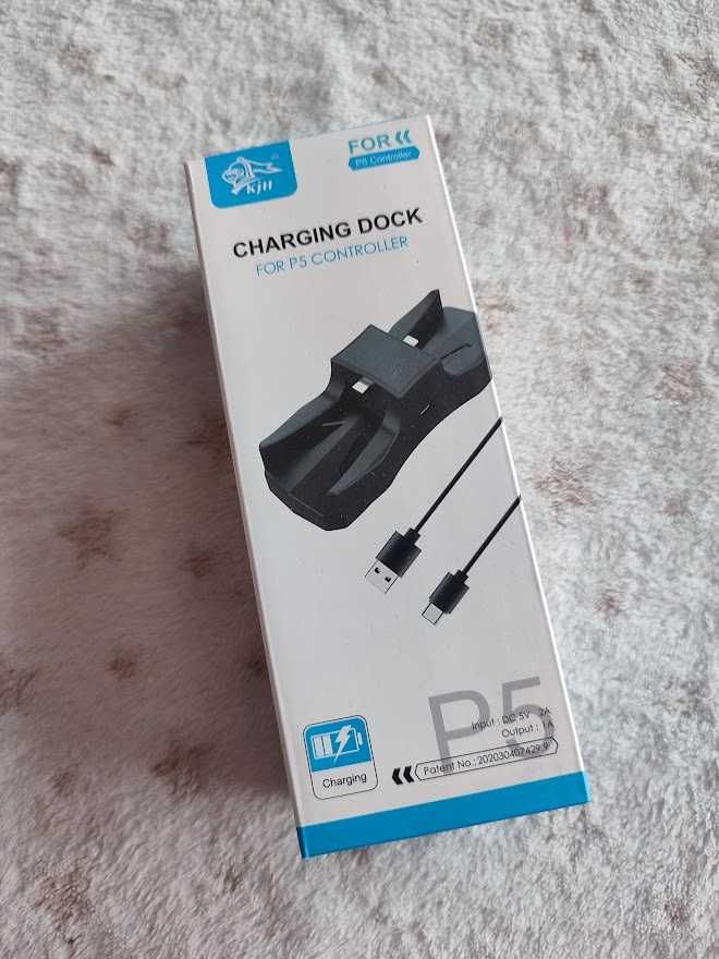 Stacja Dokująca 2x Pad ładowanie PS5