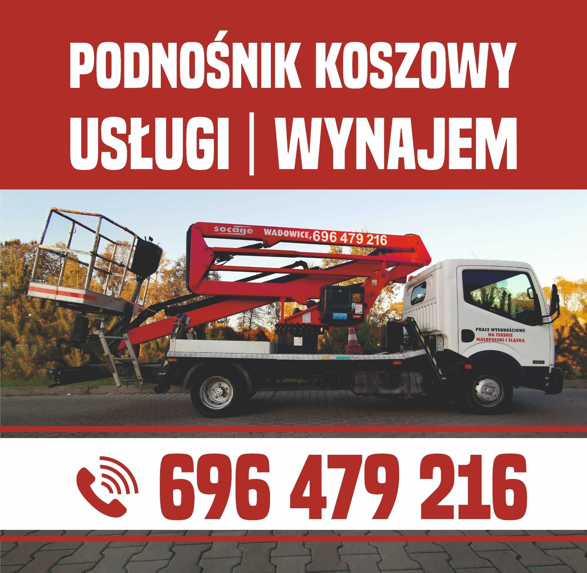 Wynajem zwyżki zwyżka podnośnika koszowego