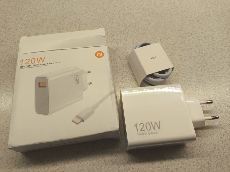 Зарядний пристрій Xiaomi 120w