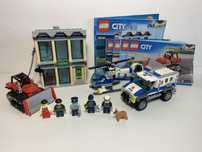 Lego city 60140 włamanie buldożerem policja police