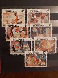 Znaczki DISNEY Dominica - 1980 rok