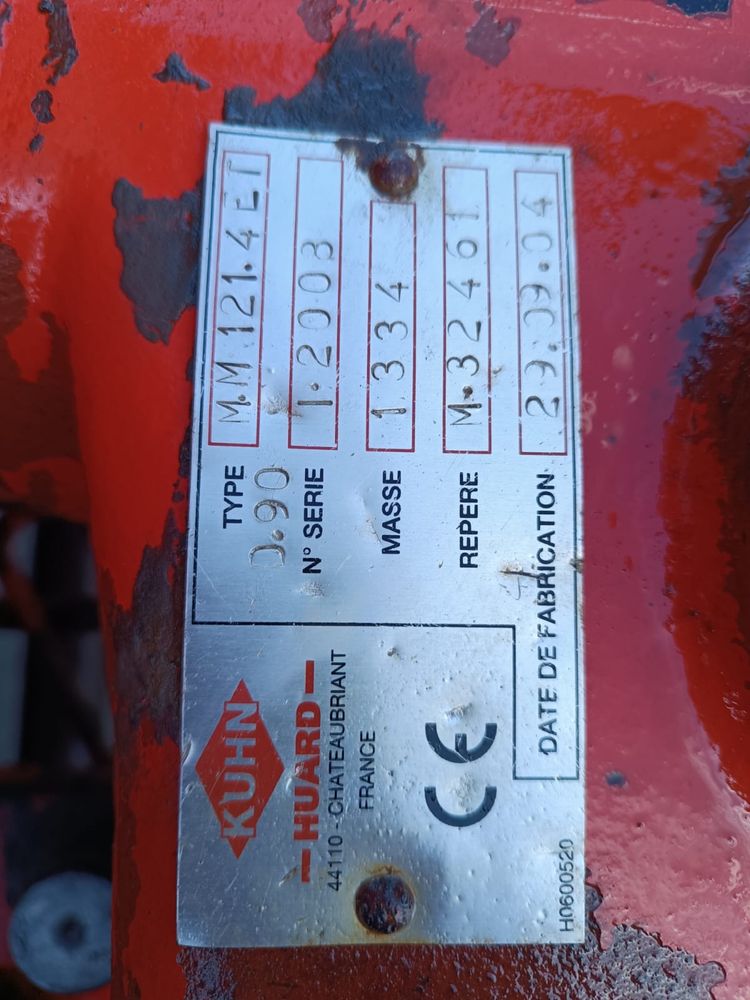 Pług obrotowy 4 skibowy kuhn huard multimaster 121