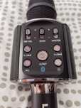 Microfone com coluna