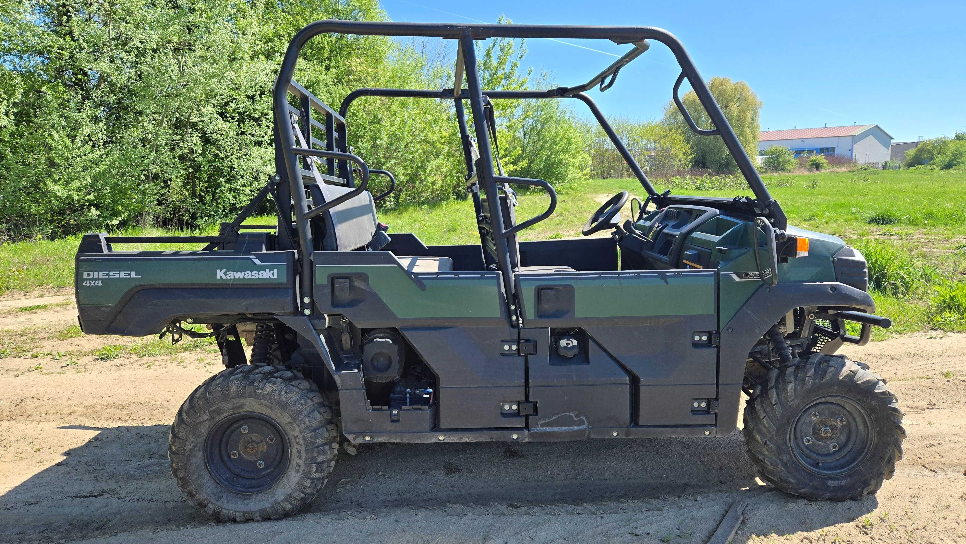 Kawasaki Mule Pro-DX 1000 diesel z 2018 roku pojazd terenowy UTV