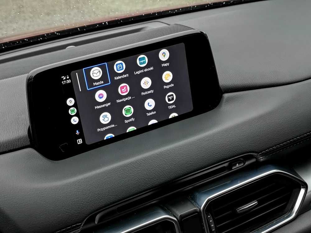 Carplay Android Auto nawigacja MZD Connect Mazda Google Maps montaż