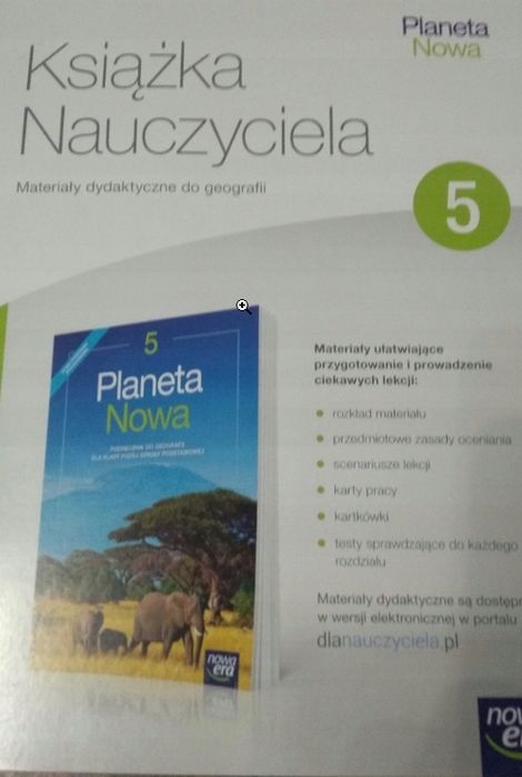 Planeta Nowa 5 Ksiązka Nauczyciela Nowa Era 2018 Sprawdziany Testy