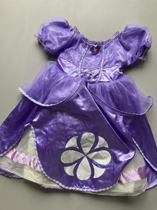 Strój karnawałowy przebranie Zosia księżniczka Disney 98 cm