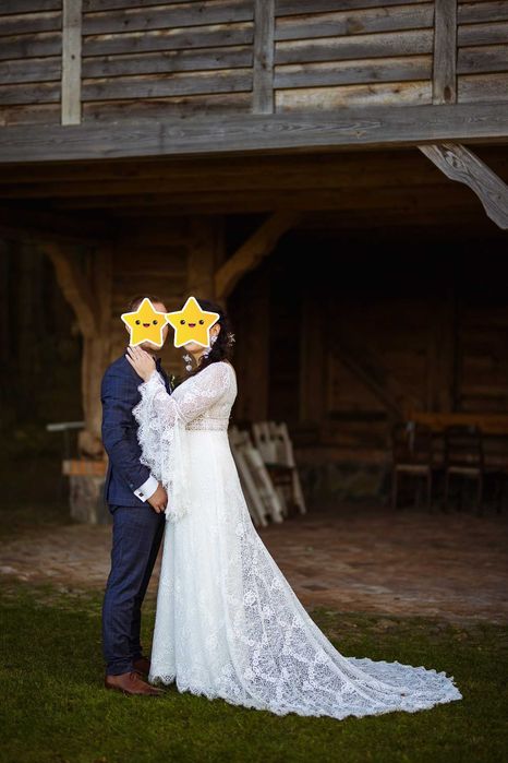 Suknia ślubna Jeneffer Dama Couture rozmiar L