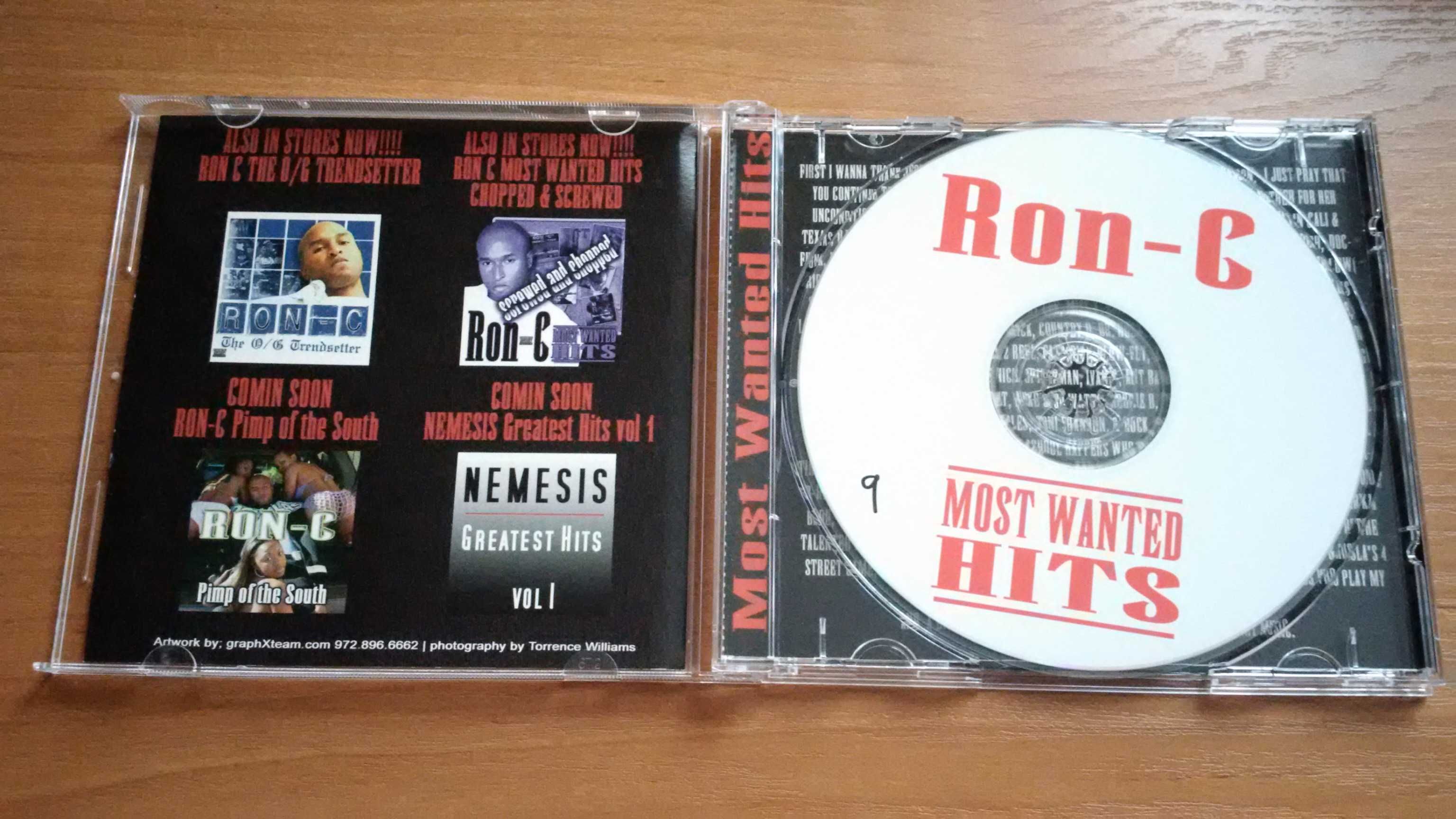 Ron C - Most Wanted Hits (Compilation) [wydanie USA] CD