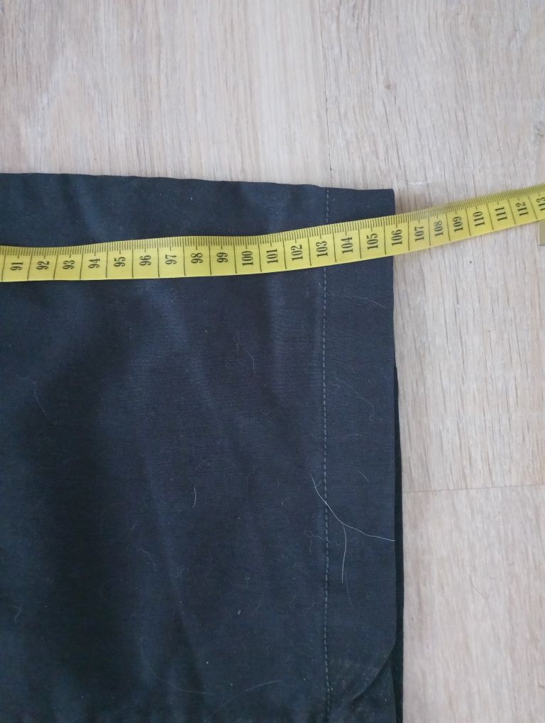 Spodnie szerokie nogawki czarne elastyczne 44/46 r.