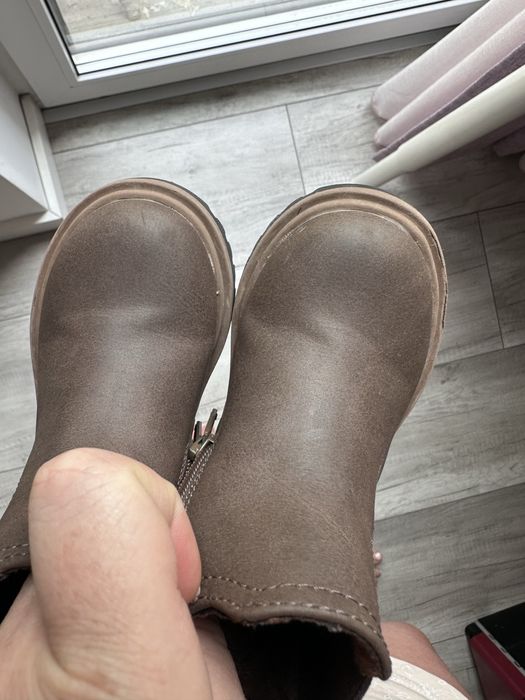 Botki jesienne H&M, rozmiar 20/21 – stan idealny