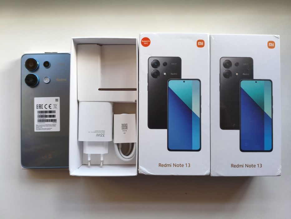 Redmi note 13 4G 8*256 NFC Blue Global Version NEW