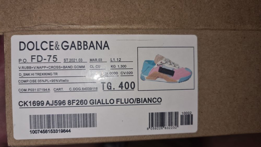 Кросівки Dolce&Gabbana