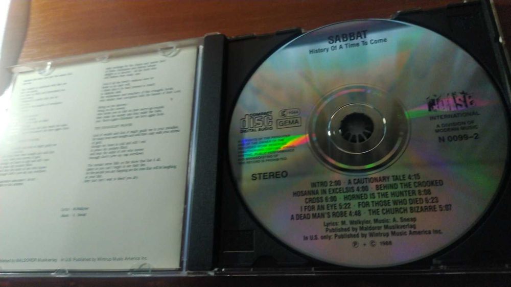 Sabbat-Thrash Metal-Formed in Nottingham, England ФИРМА