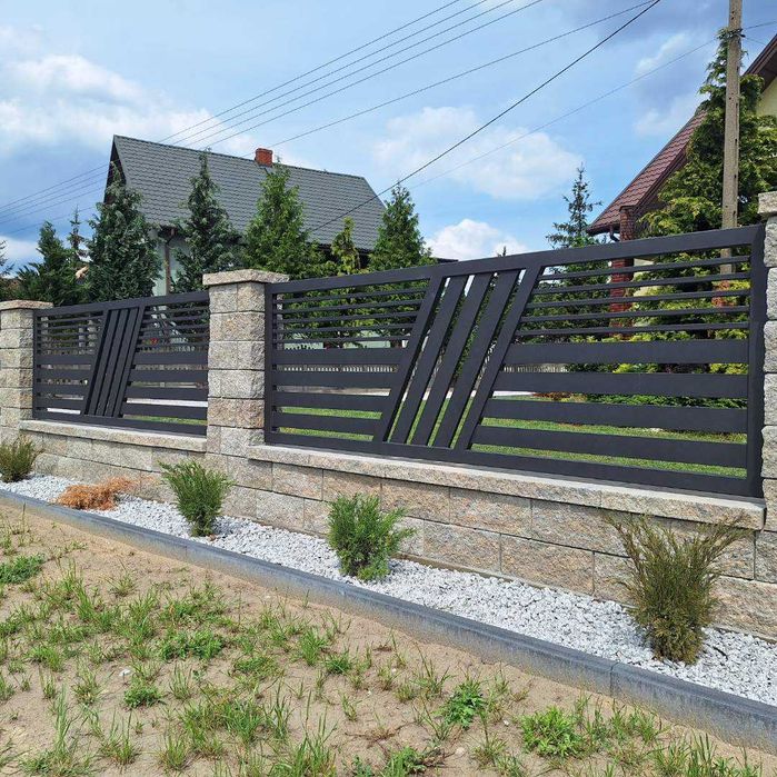 Ogrodzenie frontowe, fundament, murowane, metalowe, palisada od A do Z