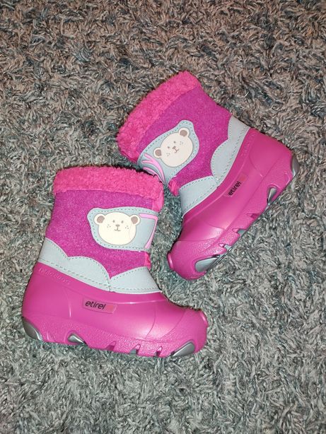 Śniegowce buty zimowe Kozaki 24 Etirel jak nowe