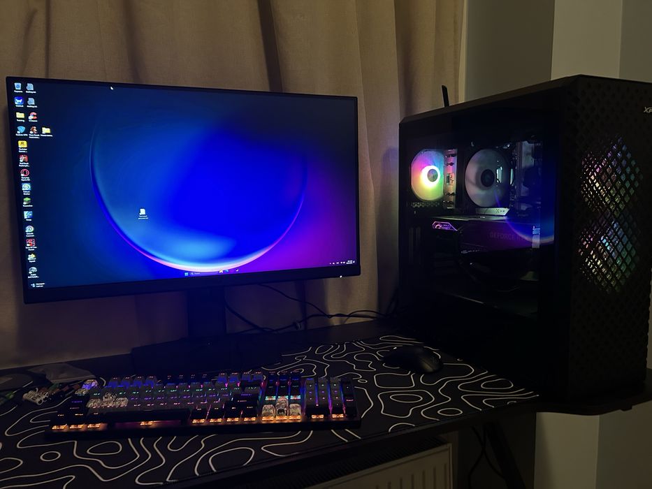 Игровой компьютер RTX 4070 SUPER, RYZEN 5 7500F, 32GB