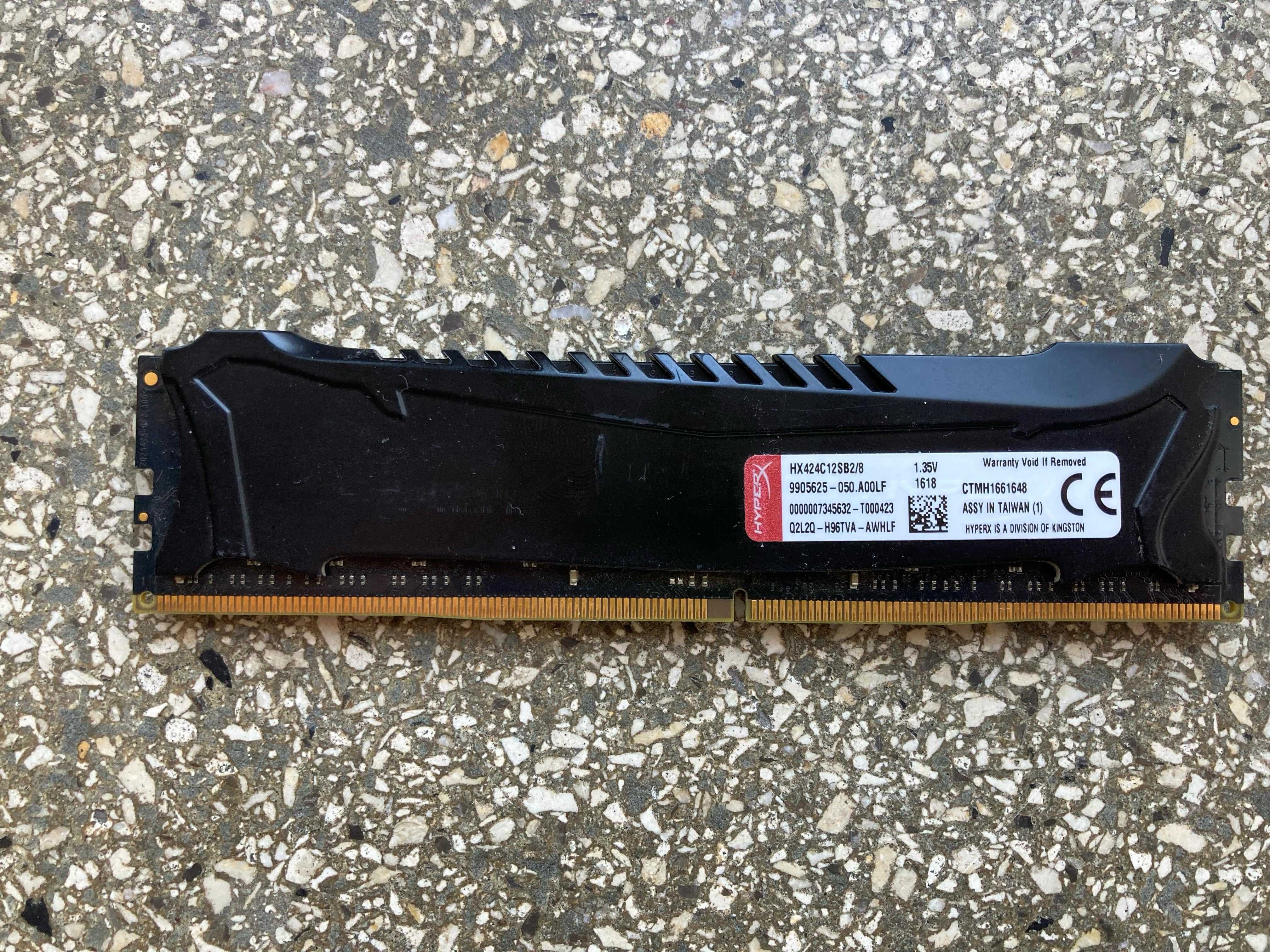 HyperX savage DDR4 8Gb 2400mhz CL12, HX424C12SB2/8