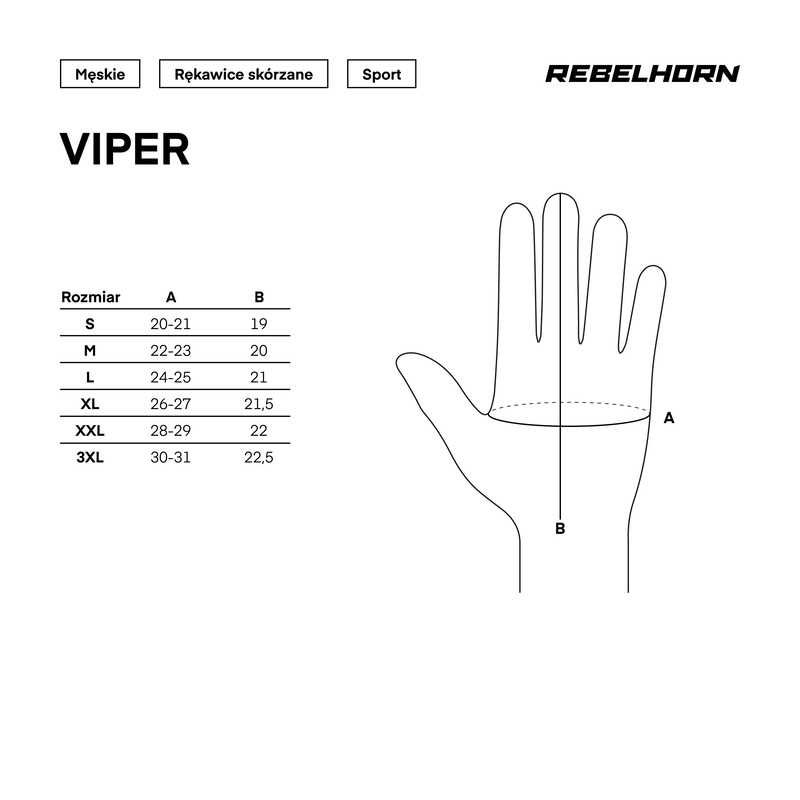 Rękawice motocyklowe,na motor,ścigacz,carbon Rebelhorn Viper Grójec