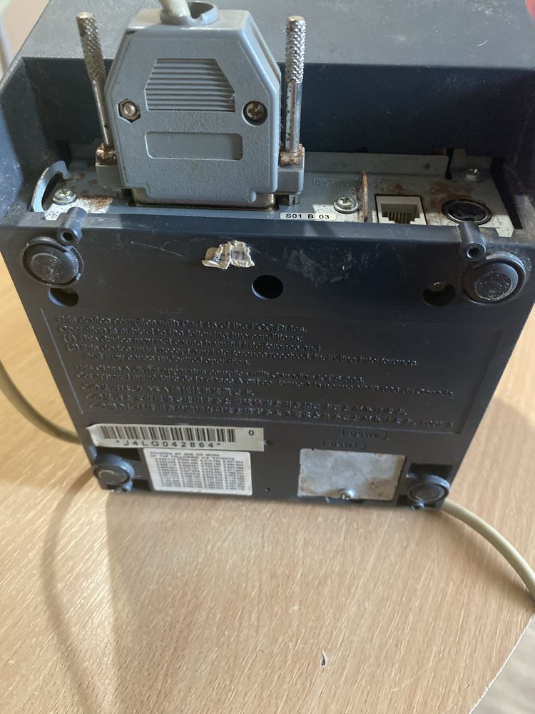 Принтер чеков epson и сканер штрих кодов фотосканер MS-3780 Metrologic