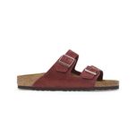 Босоніжки Birkenstock Arizona Suede Leather Burgundy