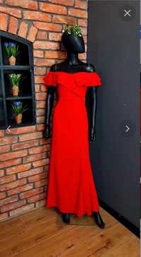 Sukienka czerwona hiszpanka M