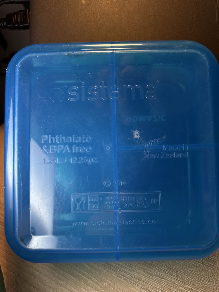 Pojemniki śniadaniowe SISTEMA Lunch Box turystyczne pudełka