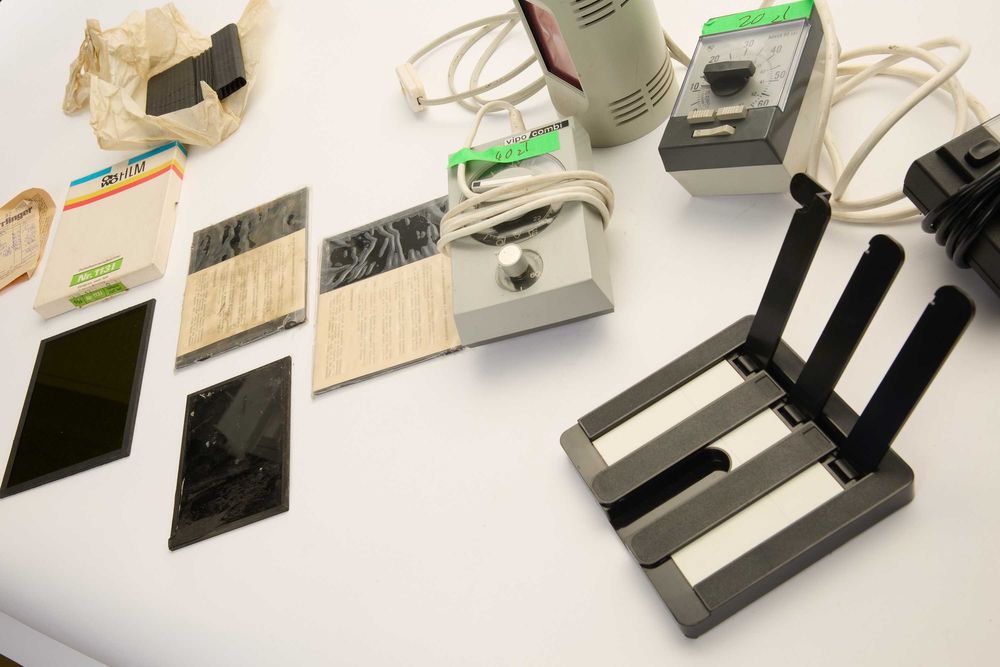 Sprzęt ciemniowy różny wszystko działa ZESTAW okazja