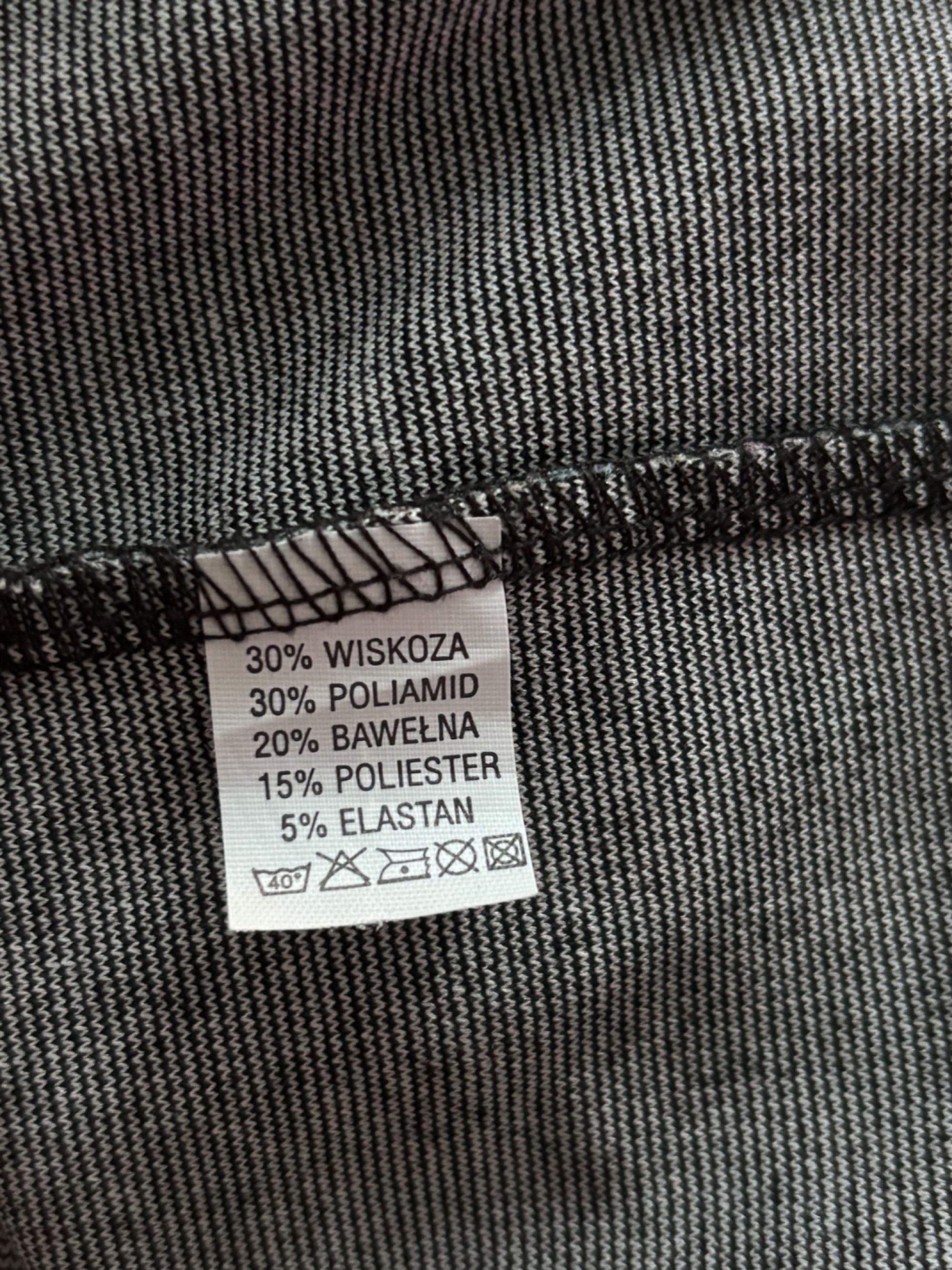 Elegancka sukienka do pracy rozm 50 bordowo beżowa
