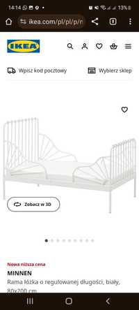 Ikea minnen 2 sztuki stelaz plus materace