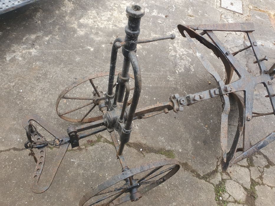charrua antiga em ferro