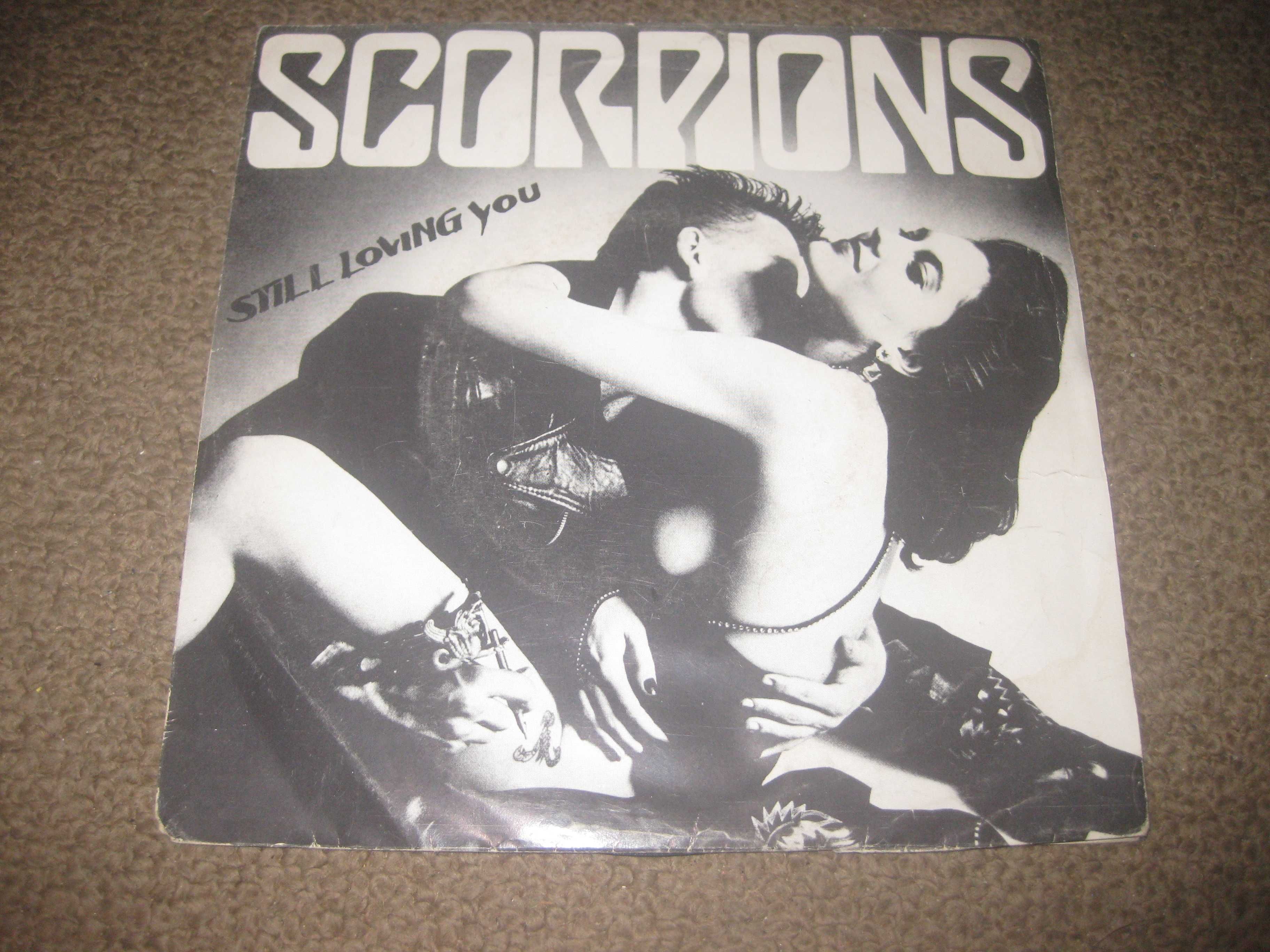 Vinil Single 45 rpm dos Scorpions "Still Loving You"