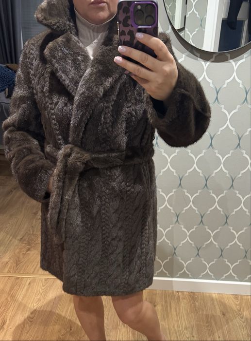 Futerko włoskie jak norki XL