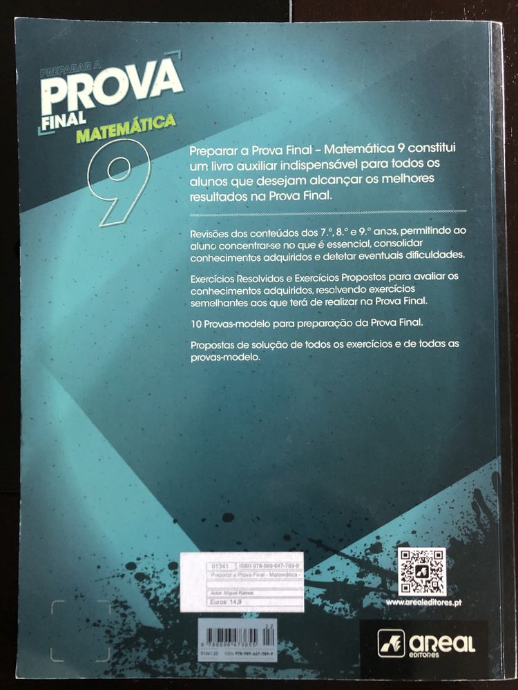 Preparar a prova final Matemática 9 Ano