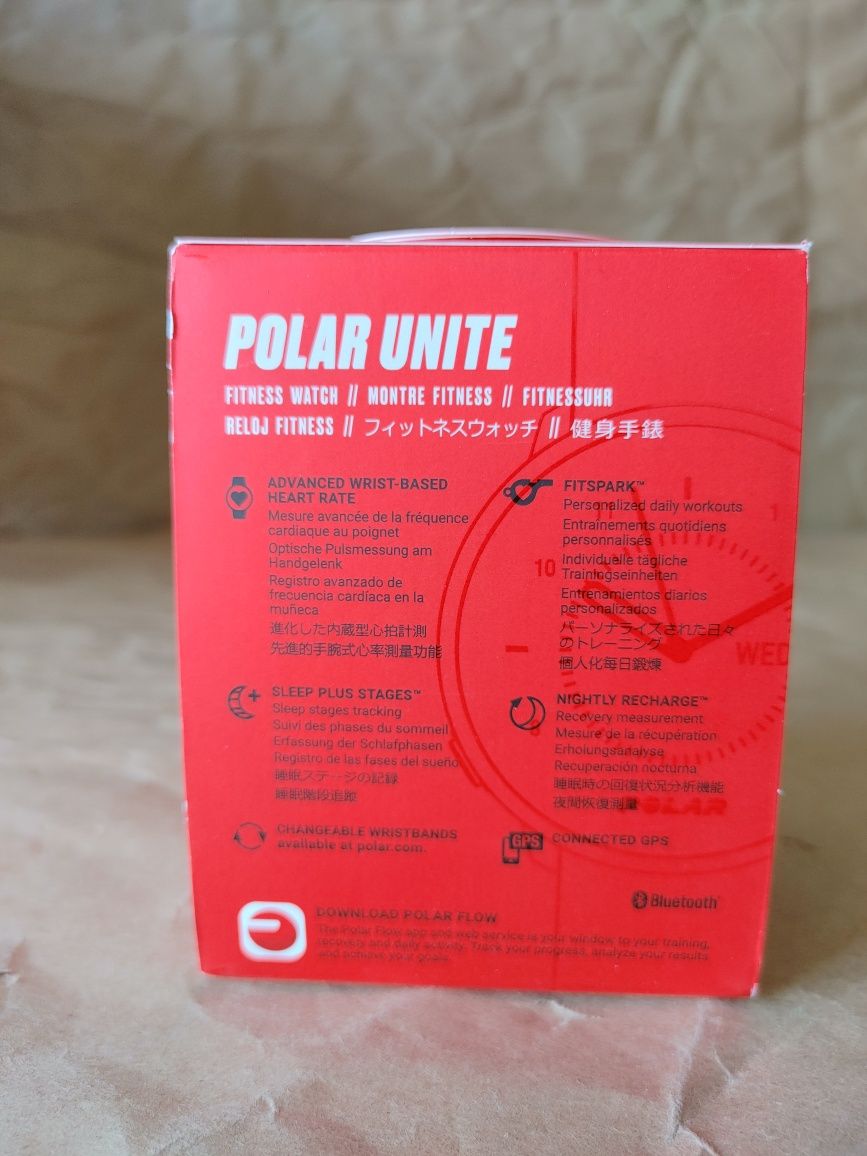 Смарт часы монитор POLAR UNITE White S-L 900108444