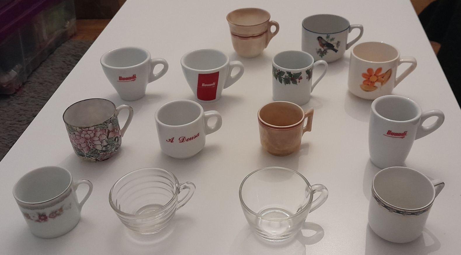 Chávenas chá ou café