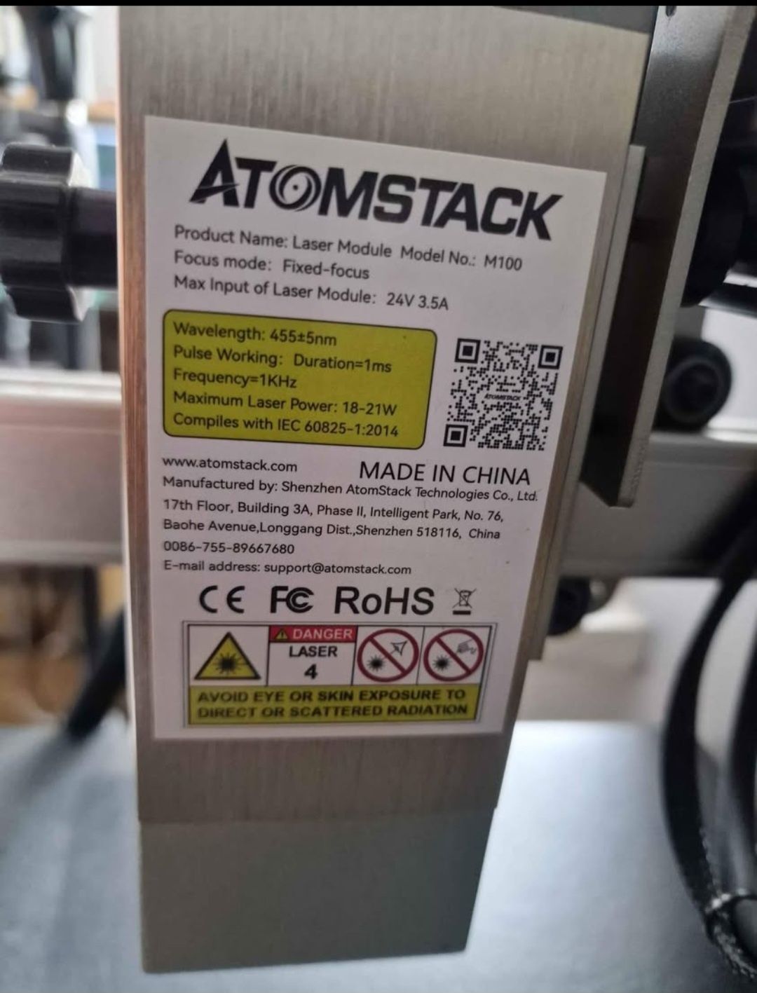 Grawer laserowy Atomstack S20 Pro