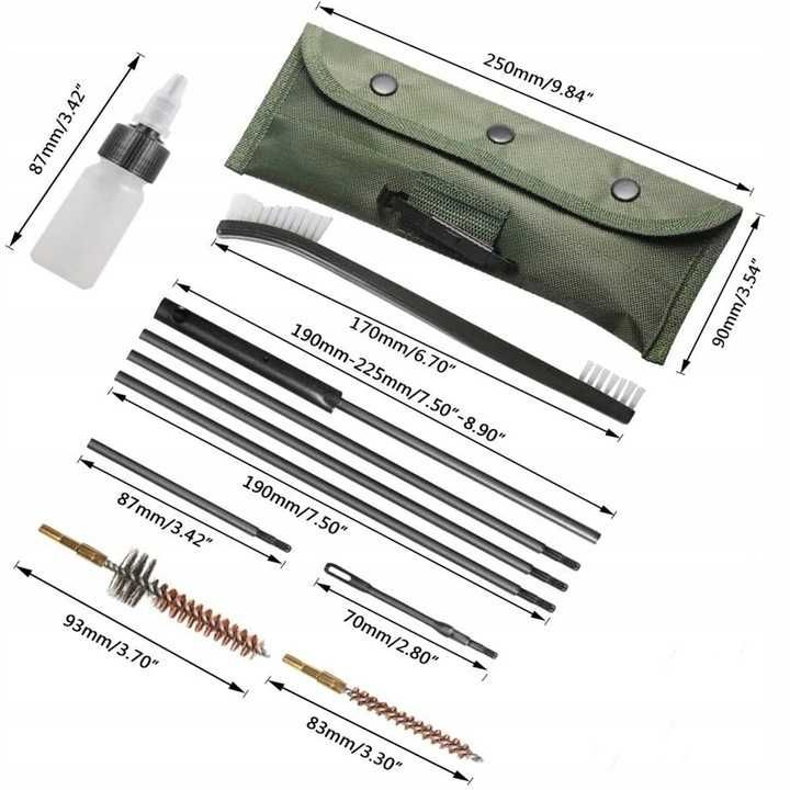 Набор для чистки оружия Mil-Tec для автомата калибр 5,45 5.56