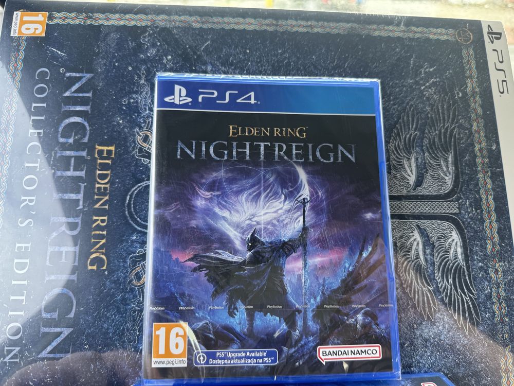 Нові офіційні диски Elden Ring: Nightreign (PS4) (безкотовна доставка)