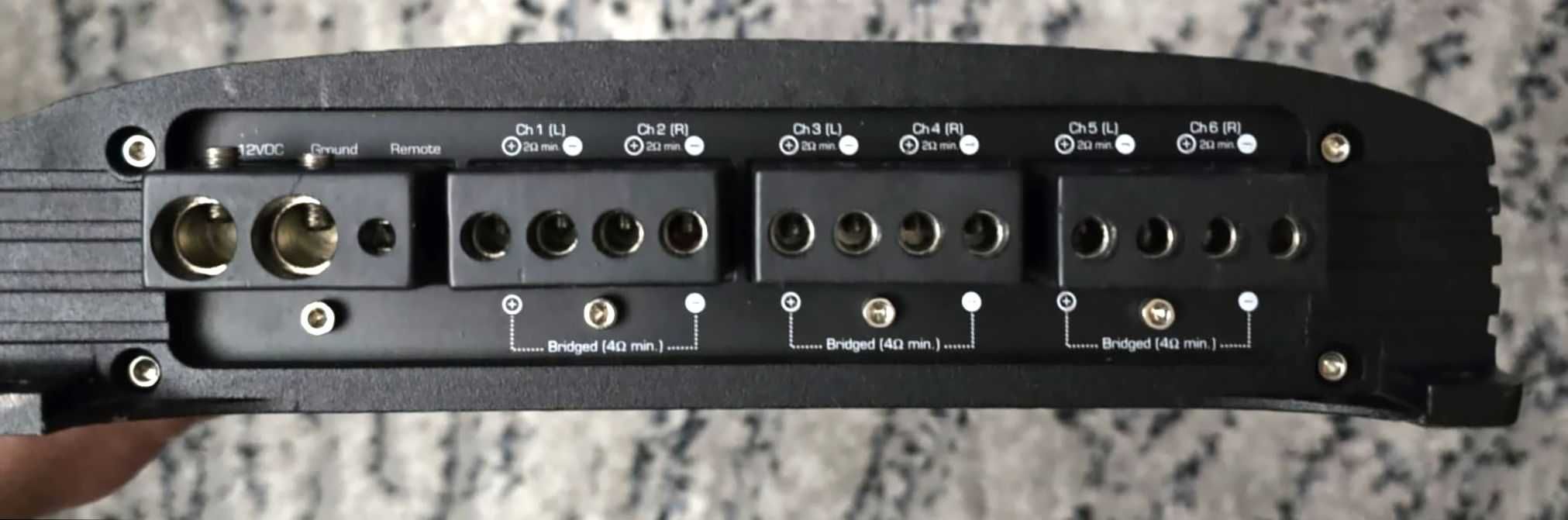 Wzmacniacz 6 Kanałowy JL Audio E6450