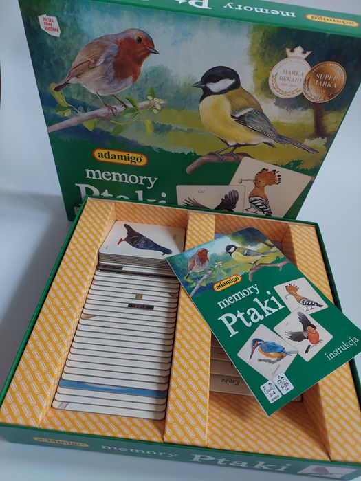 Gra memory ptaki Adamigo